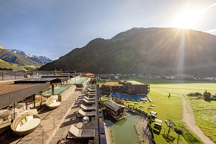 [Translate to IT:] Übersicht über das Alpine Luxury SPA Resort